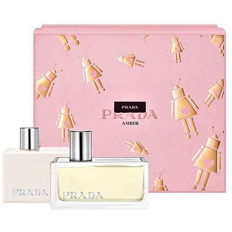 la femme prada gift set|prada amber perfume gift set.